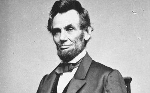 The 16th United States President Abraham Lincoln Photo: GETTY
