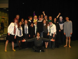 The cast of A Very Potter Musical.