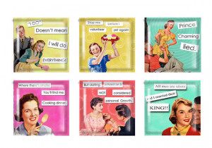 Retro Ladies Magnets - Funny Housewife
