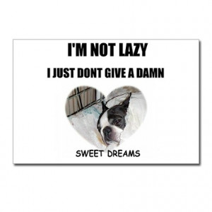 ... Gifts > Attitude Postcards > I'M NOT LAZY Postcards (Package of 8