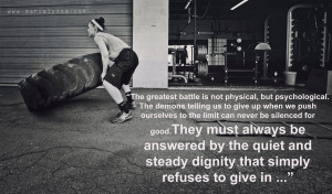 What does the voice inside your head tell you?