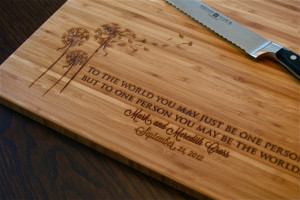Allisen,Chance,Ashley) ; ) Personalized Cutting Board, Custom Engraved ...