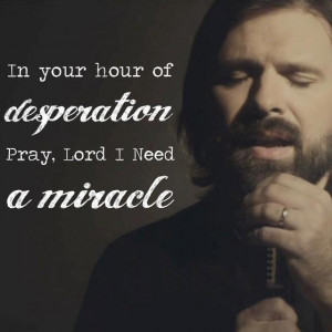 use a miracle from time to time. This new music video by Third Day ...