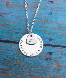 Sympathy Gift - Forever In My Heart Necklace, Loss of a Loved one, RIP ...