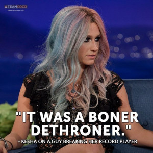 It was a boner dethroner.