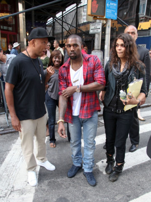 Kanye West And Russell Simmons Head To Occupy Wall St. Protests
