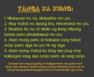 Sad Love Quotes Tagalog Text Messages #12