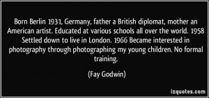 More Fay Godwin Quotes