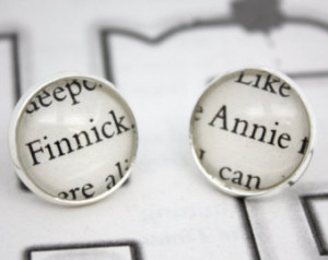 Hunger Games 'Finnick' & & 39;Annie' Post / Stud Earrings ...