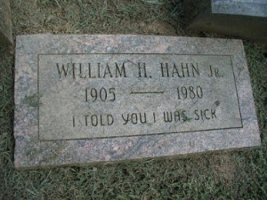My Top Five Funny Tombstone Epitaphs [PHOTOS]