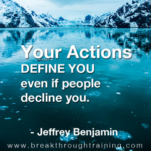 Action quotes by Jeffrey Benjamin