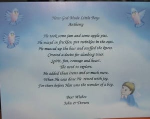 baby boy poems and quotes