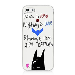 Funny-Batman-Quote-Robin-is-red-Nightwing-is-blue-Hard-Case-Cover-For ...