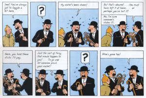 Tintin Comic Strips