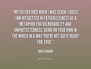 quotes about death of a father
