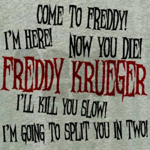 Freddy Krueger Quotes Women