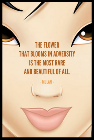 Disney Movie Quotes About Life And Love Adversity disney picture quote