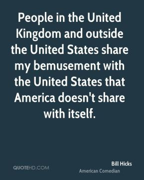 People in the United Kingdom and outside the United States share my ...