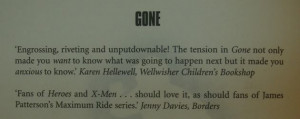 News: I'm Quoted in Gone! OMG!