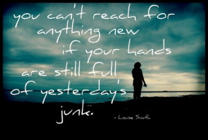 DISCARD YOUR JUNK!! (Amazing quote)
