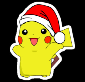 pikachu for christmas by christmas pikachu render by pikachu ...