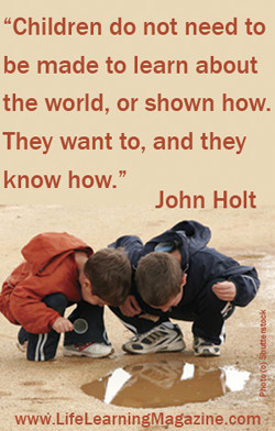 Quotes About Children Learning Quote by john holt about