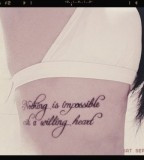 Deep meaning quotes tattoo