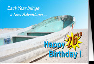 26th Birthday Cards