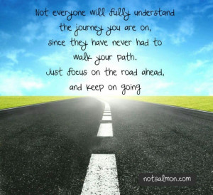 Focus on the road ahead