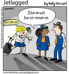 Flight Attendant Here to Save (blue) Postcards (Pa by jaddesigns