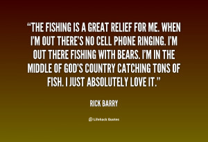 the gods fishing quote