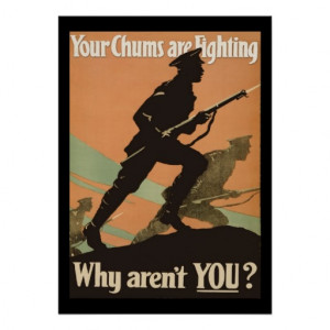 world war one recruitment posters to print