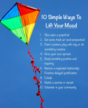 ... my full list of little things that can boost your mood for this week