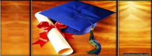 Cap & Gown : commencement Day quote timeline cover