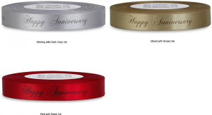 Midori Double Faced Satin Sayings Ribbon