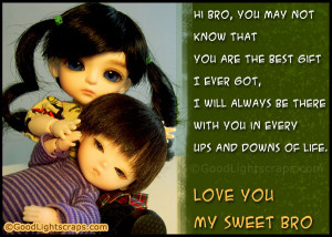 love my brother quotes source http goodlightscraps com brothers php