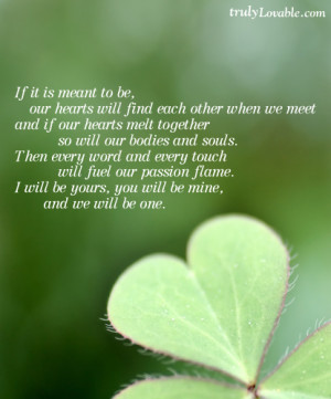 If it is meant to be,