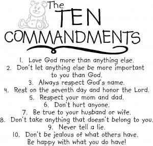 Ten Commandments Catholic Coloring Pages The Ten Commandments Child