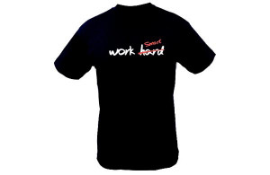 Funny T Shirt Quotes - Work smart