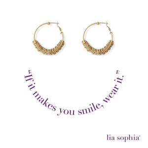 If it makes you smile, wear it. Shop at www.liasophia.com/melyndasilva