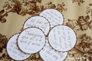 Step 3: Use an existing napkin ring or make one simply with a ribbon ...