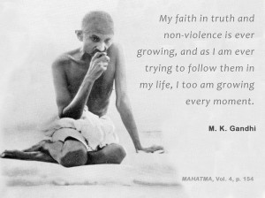The life and times of Mahatma Gandhi is now out in a vividly detailed ...
