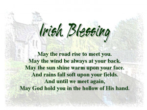 St Patrick 39 s Day Irish Blessing