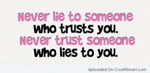 Trust Quotes and Sayings