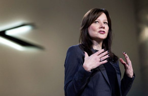 In light of Mary Barra's appointment as the first female C.E.O. of ...