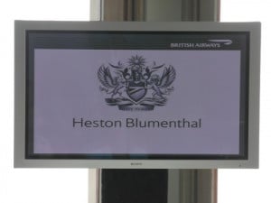 British Airways Heston Blumenthal Media Event