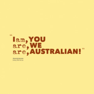 am you are we are australian quotes from madeleine briget jenkins ...