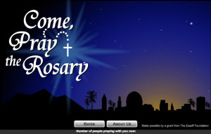 Pray the Rosary with other faithful souls around the world featuring ...