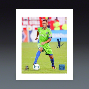 Steiner Sports Clint Dempsey Signed Seattle Sounders Dribbling 8x10 ...