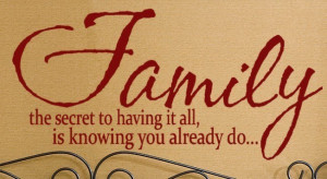 Sayings About Family Drama Family wall sayings the secret